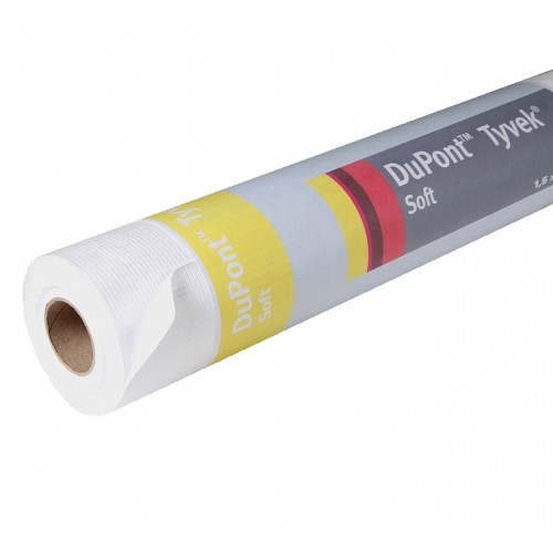 Гидроизоляционная мембрана Tyvek Soft, 50*1,5 м