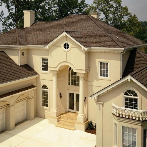 Гибкая черепица CertainTeed Grand Manor - эксклюзивная линия черепицы, имитирующая натуральный сланец